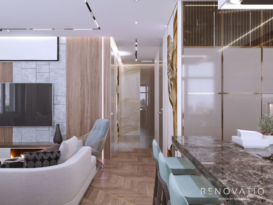 Projects - Apartments - Novopecherski Lypky - A photo  12