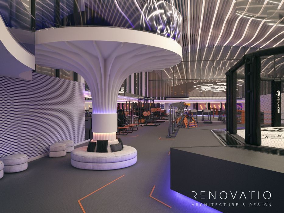 Projects - Gyms - Tsarsky 6458 Sq.ft - A photo  1