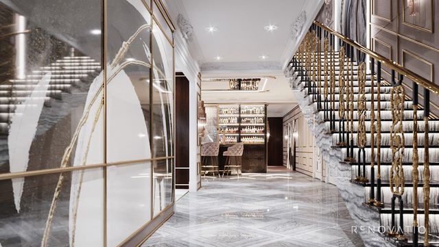 Projects - Houses & Cottages - Luxury Art Deco - A photo  4