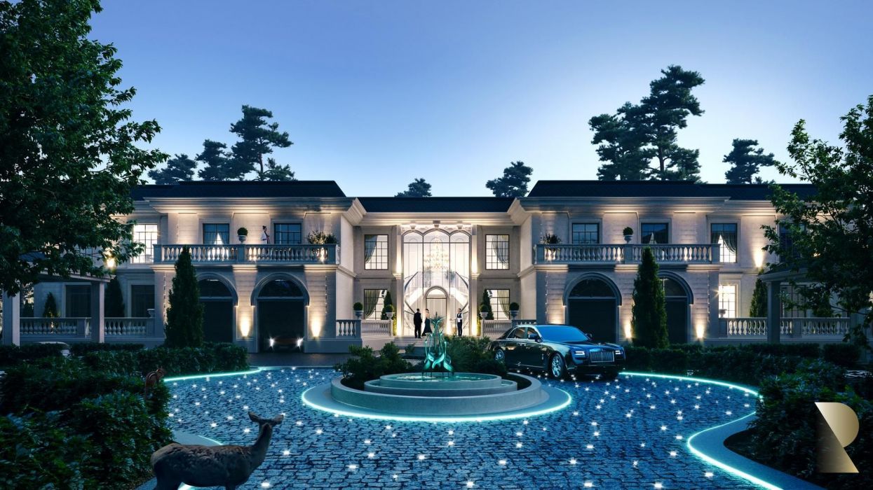 Projects - Facades - House 32292 Sq.ft. - A photo  1