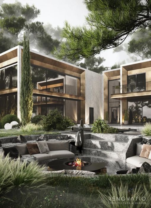 Projects - Facades - House 4844 Sq.ft. - A photo  2