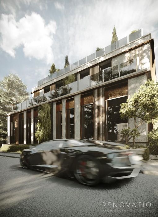 Projects - Facades - Restaurant In The Cottage Village Elysium - A photo  6