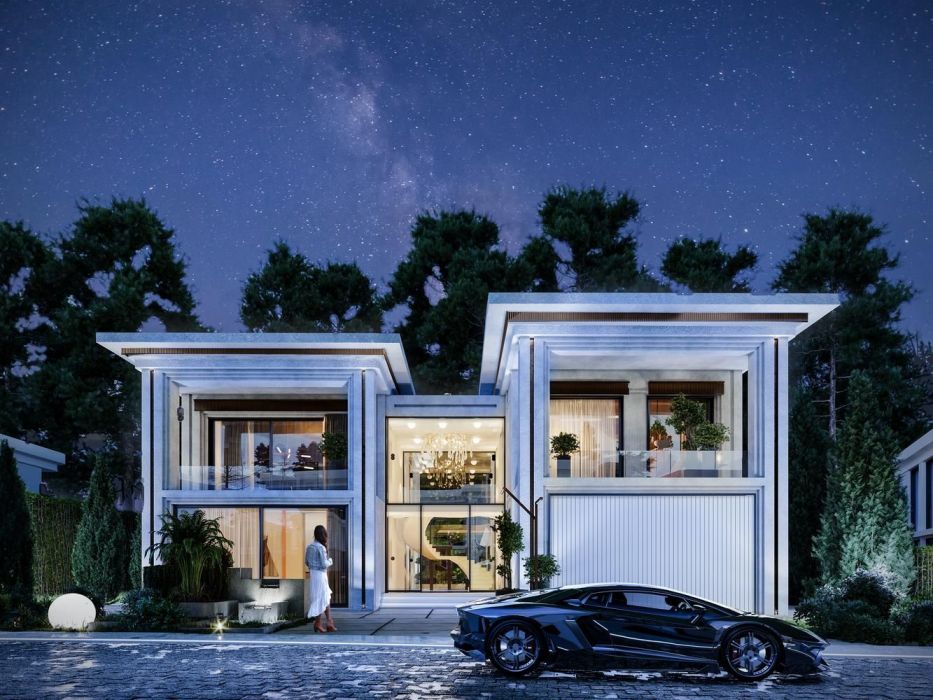 Projects - Facades - House 4951 Sq.ft. Pusha - A photo  1