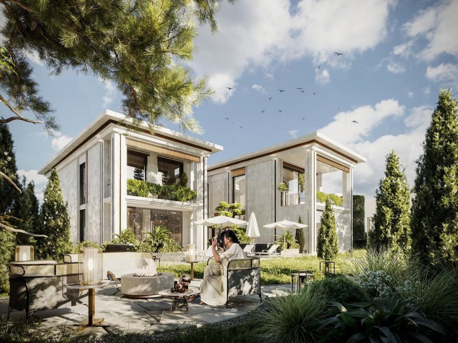 Projects - Facades - House 4951 Sq.ft. Pusha - A photo  4