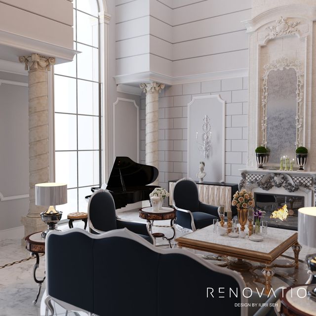 Projects - Houses & Cottages - House In French Style - A photo  3