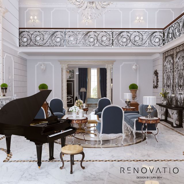 Projects - Houses & Cottages - House In French Style - A photo  7