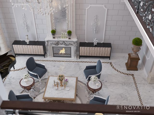 Projects - Houses & Cottages - House In French Style - A photo  9